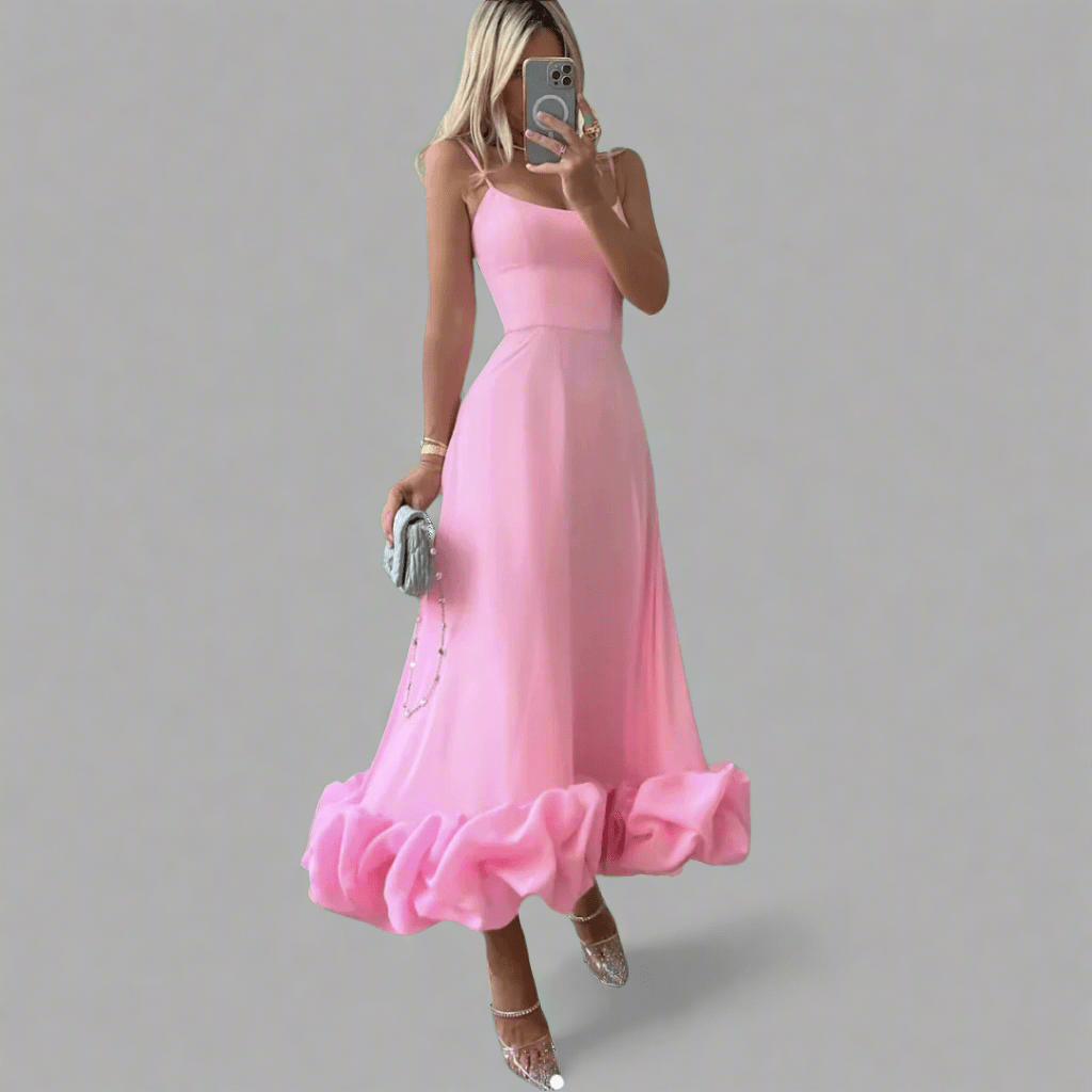 Caldruna | Robe longue aérienne et élégante
