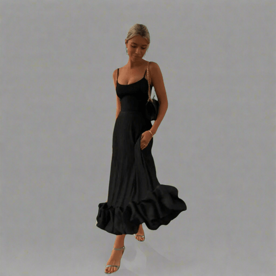Caldruna | Robe longue aérienne et élégante