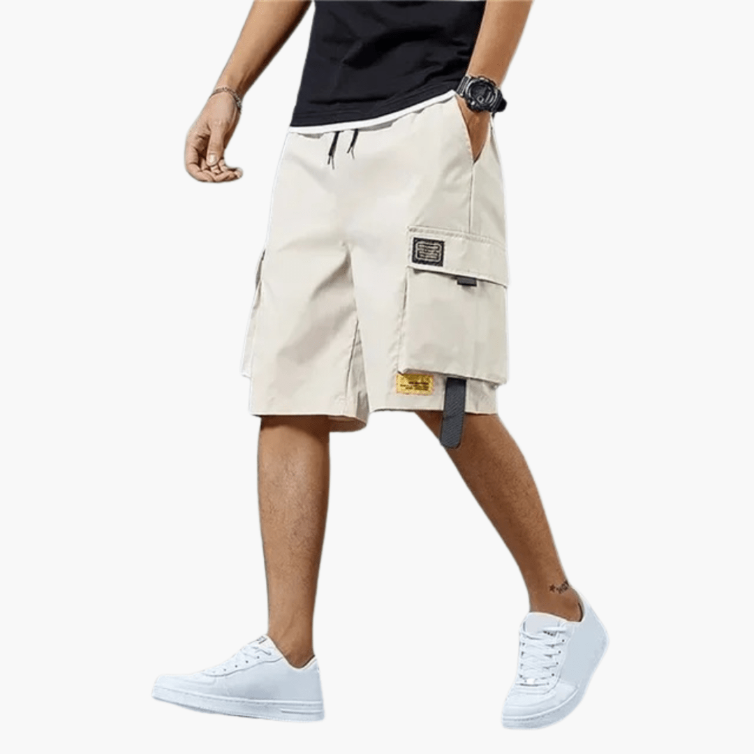 Short cargo pour homme – coupe ample avec poches