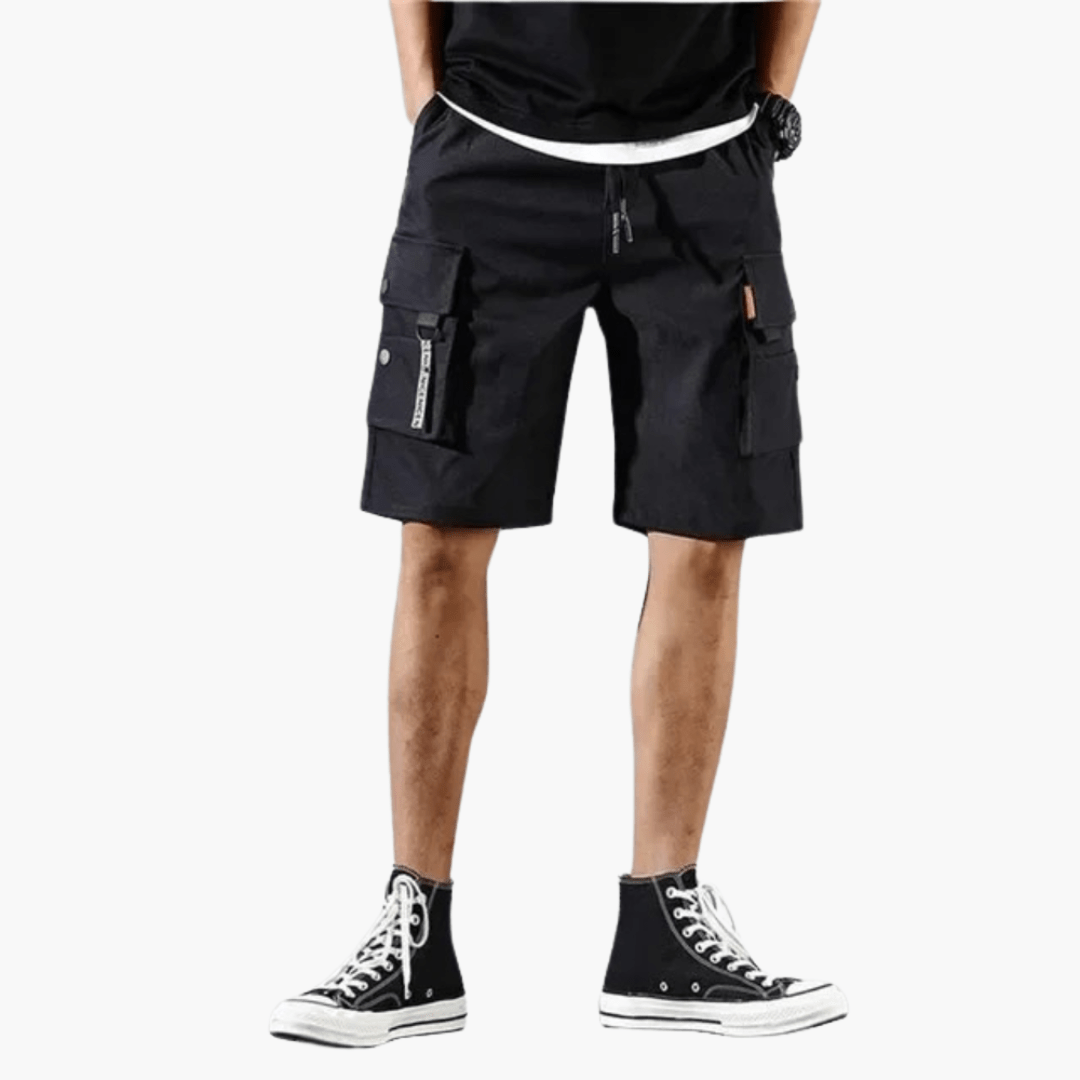 Short cargo pour homme – coupe ample avec poches