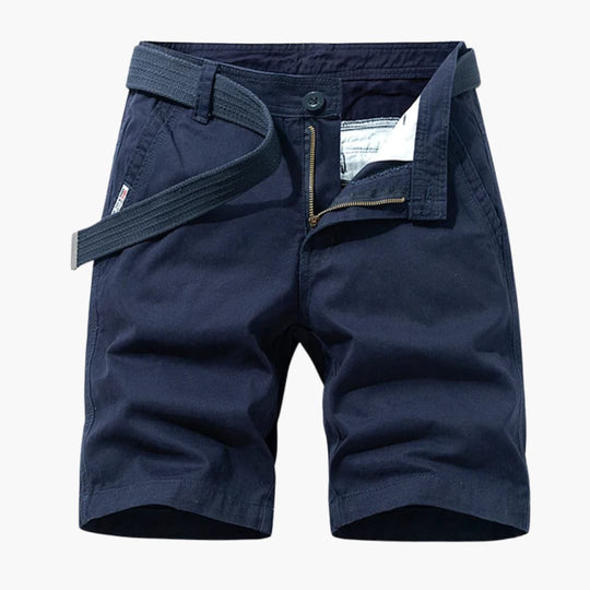 Short cargo avec ceinture - pour homme au style utilitaire tactique