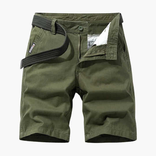 Short cargo avec ceinture - pour homme au style utilitaire tactique