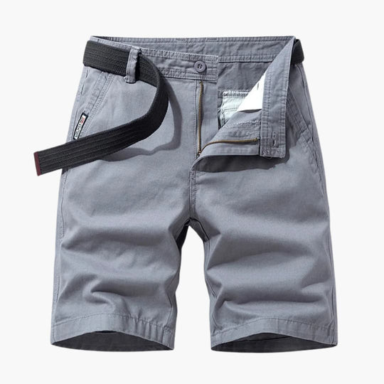 Short cargo avec ceinture - pour homme au style utilitaire tactique