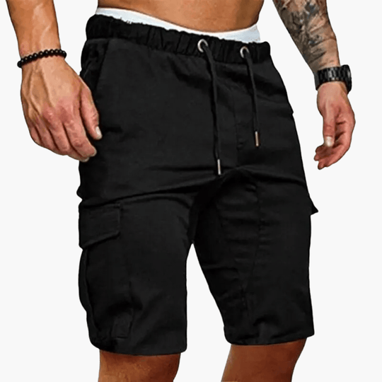 Short cargo avec poches pour homme – confortable et estival