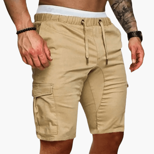 Short cargo avec poches pour homme – confortable et estival