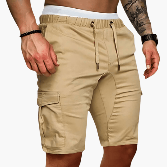 Short cargo avec poches pour homme - style décontracté d'été 