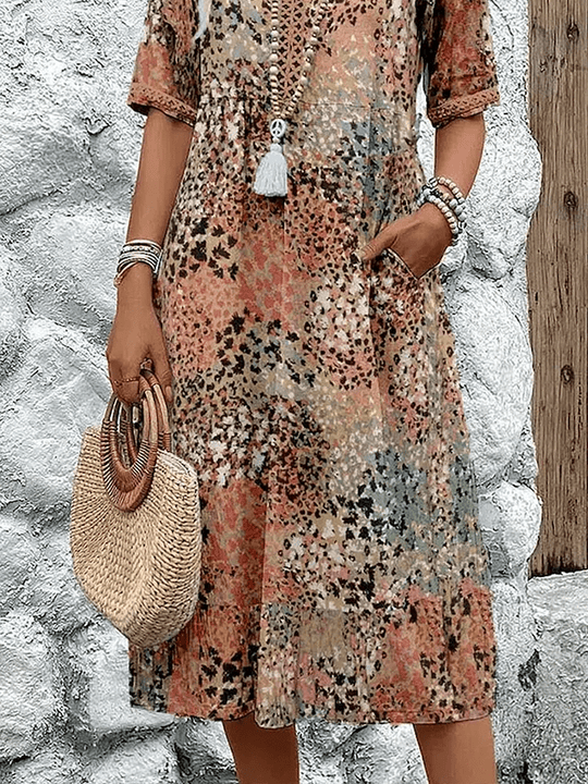 COLLEEN | ROBE BOHO ÉLÉGANTE