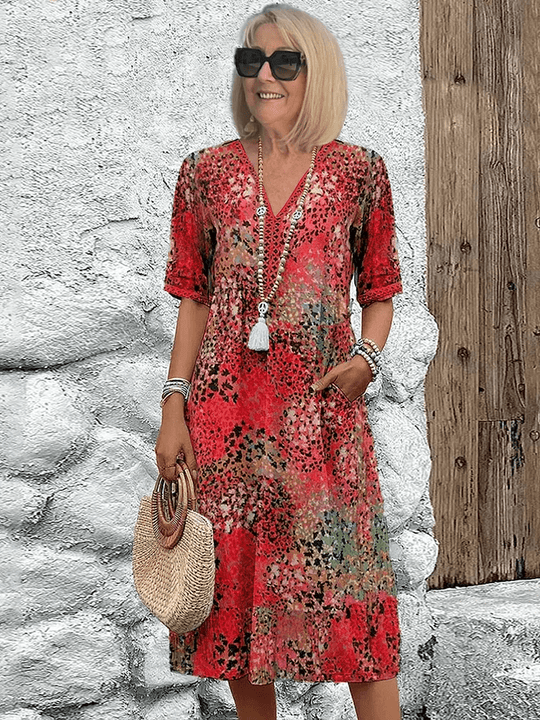 COLLEEN | ROBE BOHO ÉLÉGANTE