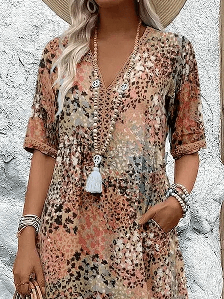 COLLEEN | ROBE BOHO ÉLÉGANTE