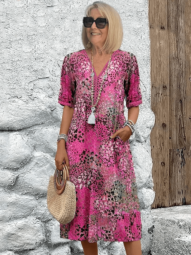 COLLEEN | ROBE BOHO ÉLÉGANTE