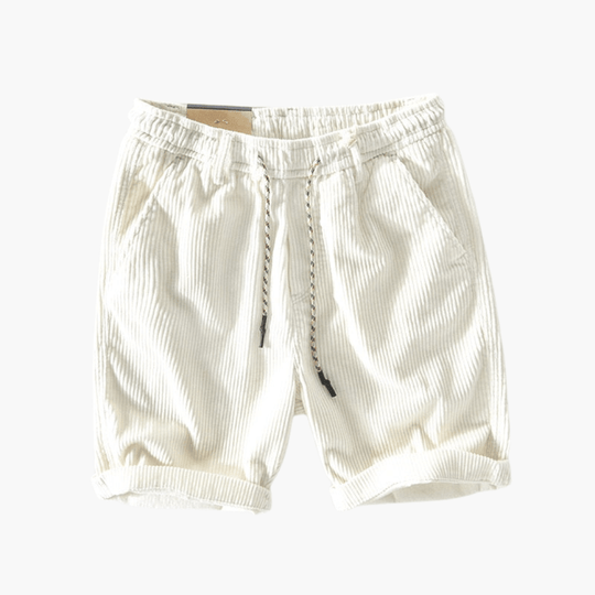 Short en velours côtelé pour homme – Décontracté, doux et parfait pour l'été