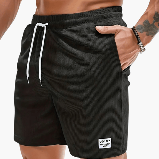 Short en velours côtelé pour homme – Doux, confortable et parfait pour l'été