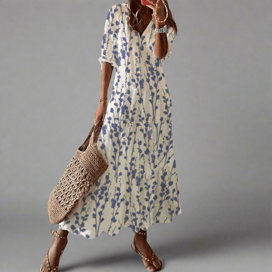 Cyratrud | Robe longue aérienne à l'élégance moderne