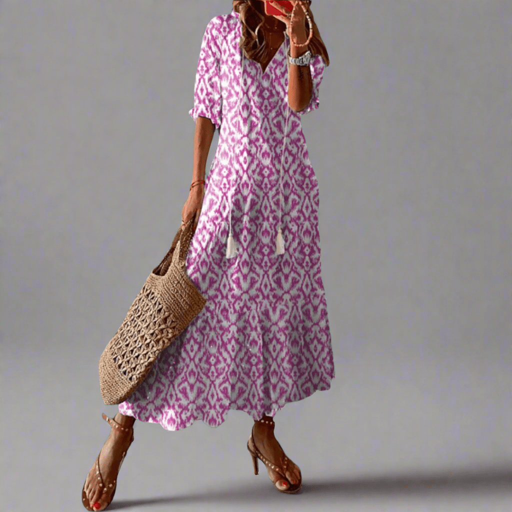 Cyratrud | Robe longue aérienne à l'élégance moderne