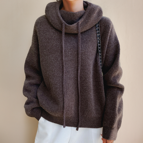 Lia - Pull Montant Élégant