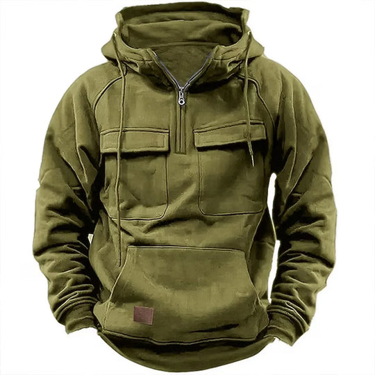 Stoneland Man - Sweat à capuche pour homme avec poche kangourou