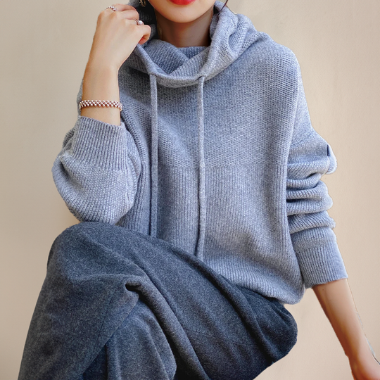 Lia - Pull Montant Élégant