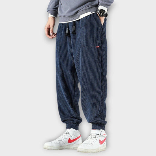 Eddy - Pantalon de loisirs en velours côtelé