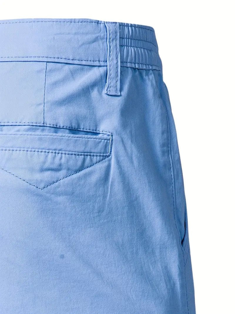 Short élégant en coton