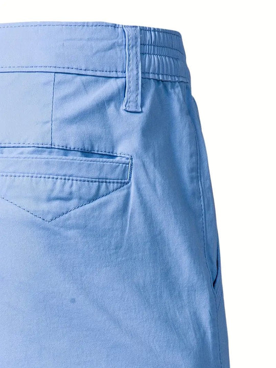Short élégant en coton