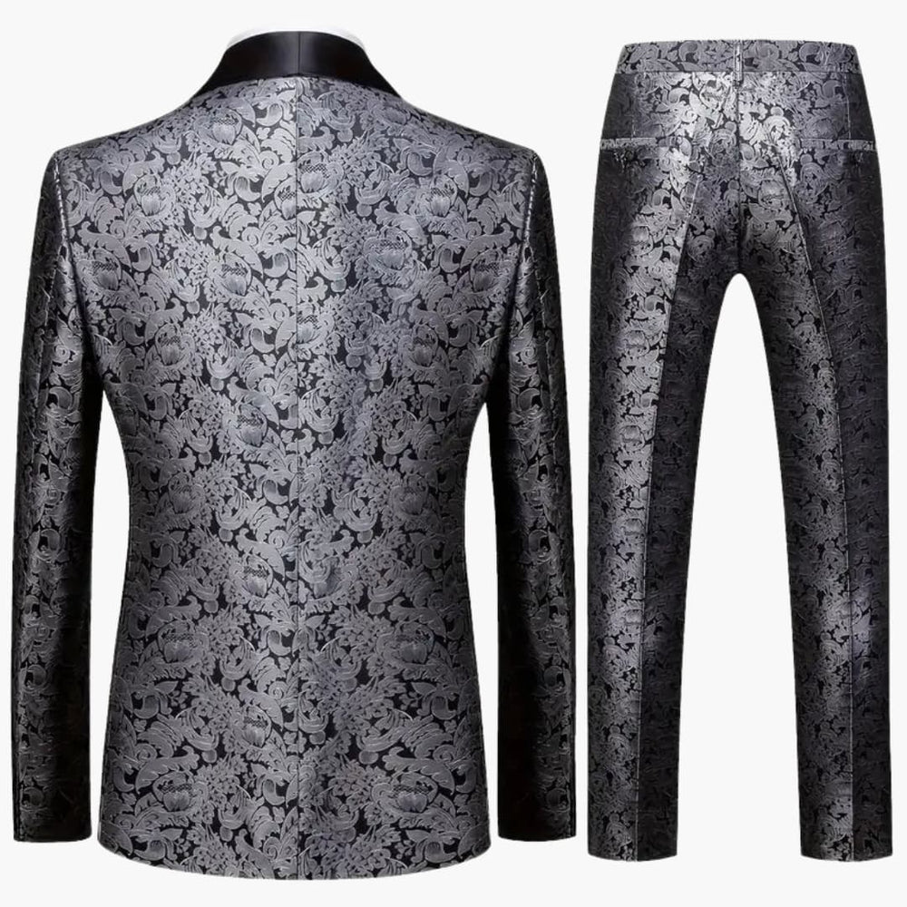 Costume 3 pièces slim fit élégant pour homme - Design moderne 