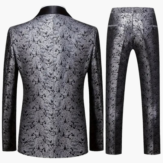 Costume 3 pièces slim fit élégant pour homme - Design moderne 