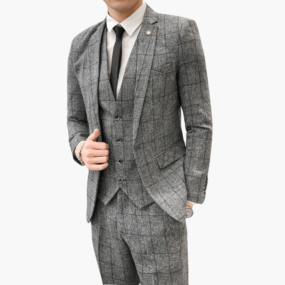 Costume élégant - 3 pièces pour homme pour mariages et événements 