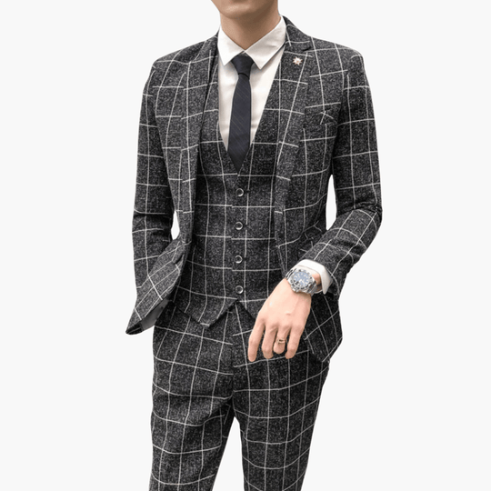 Costume élégant - 3 pièces pour homme pour mariages et événements 