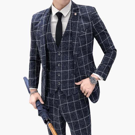 Costume élégant - 3 pièces pour homme pour mariages et événements 
