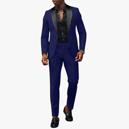 Costume de mariage élégant - costume deux pièces pour homme avec une coupe moderne 
