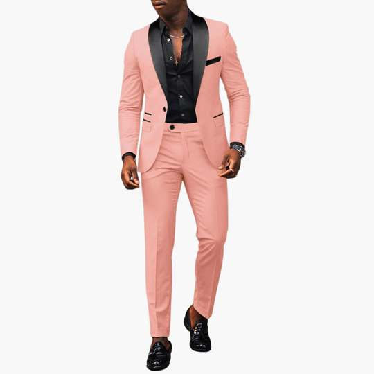 Costume de mariage élégant - costume deux pièces pour homme avec une coupe moderne 