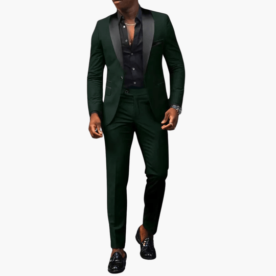 Costume de mariage élégant - costume deux pièces pour homme avec une coupe moderne 