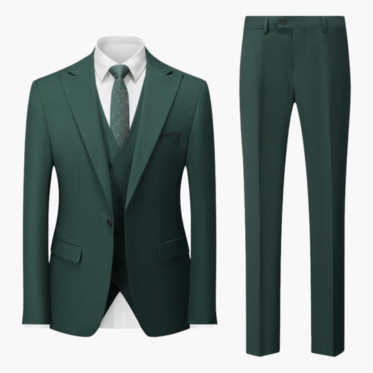 Costume élégant slim fit - 3 pièces pour homme pour le travail