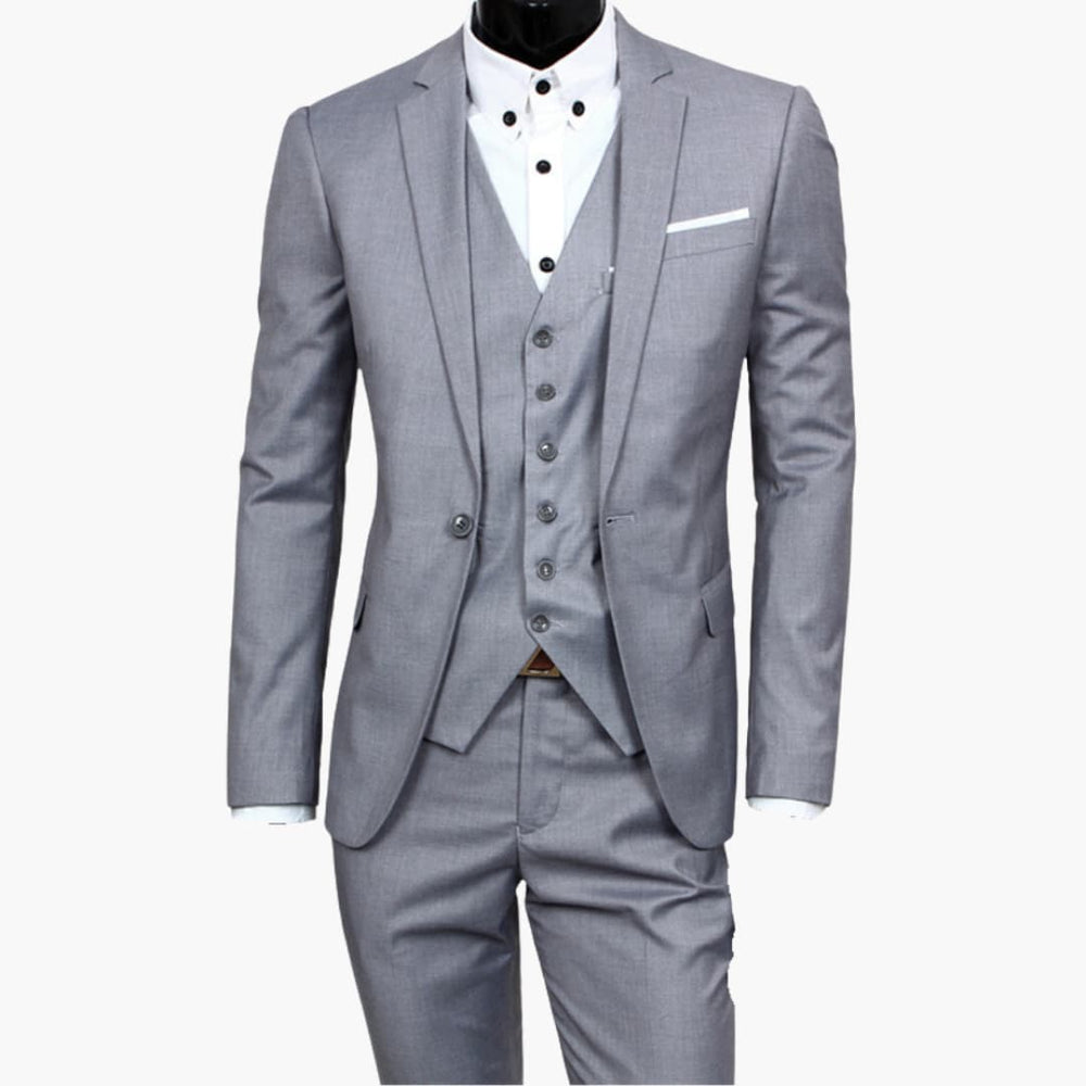 Costume slim fit élégant - look moderne pour homme pour mariage