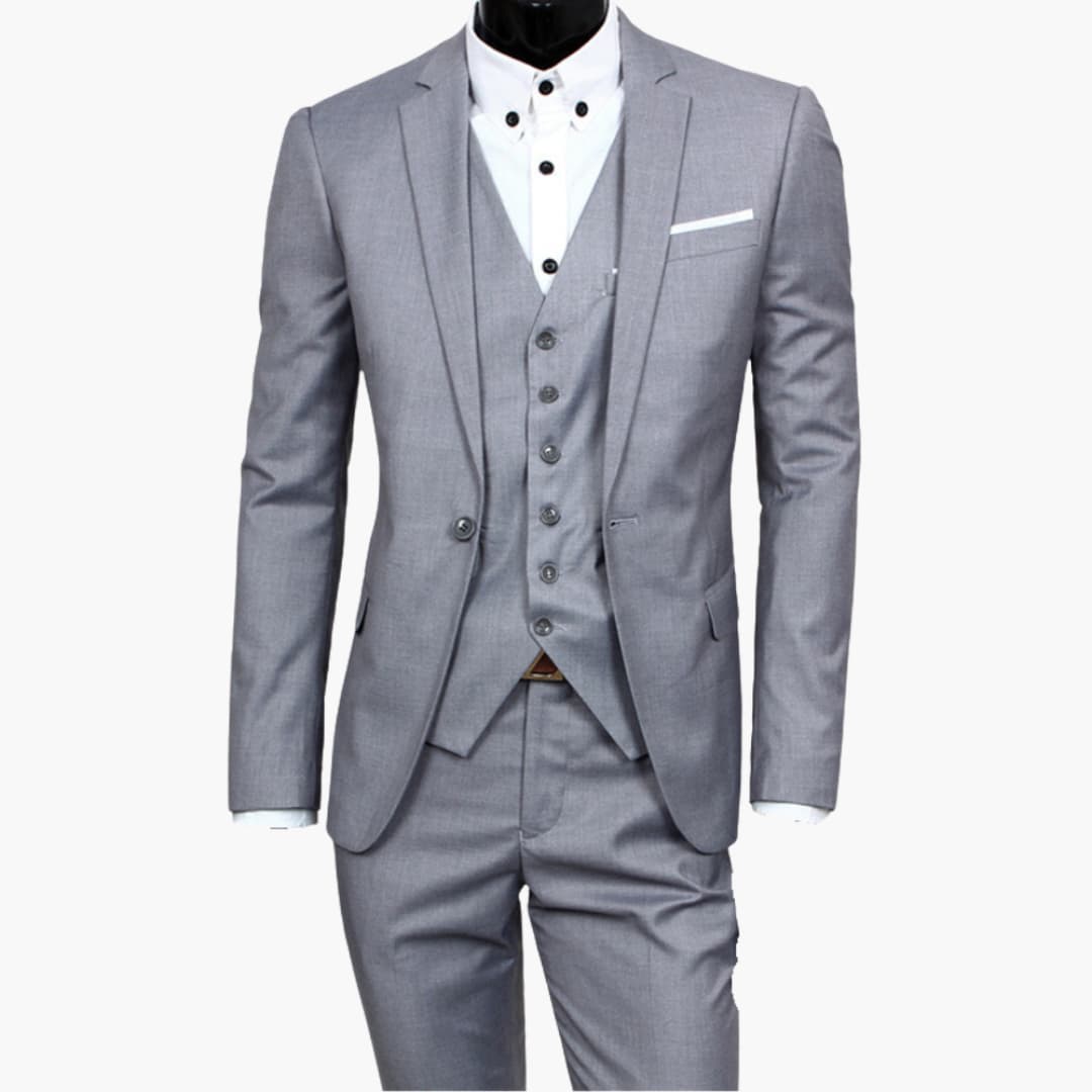 Costume slim fit élégant - look moderne pour homme pour mariage