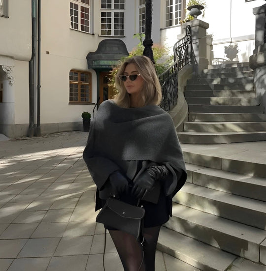 Elif - Manteau cape viral