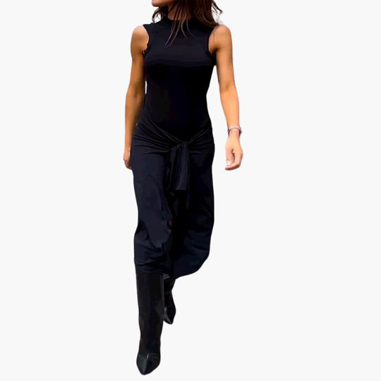 Emily | Langes ärmelloses Kleid