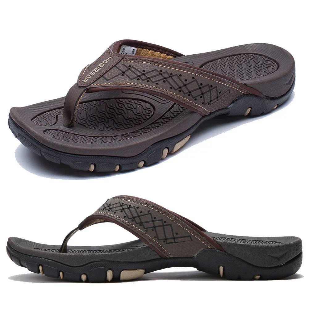 Chaussons ergonomiques pour hommes, confortables et offrant un bon maintien