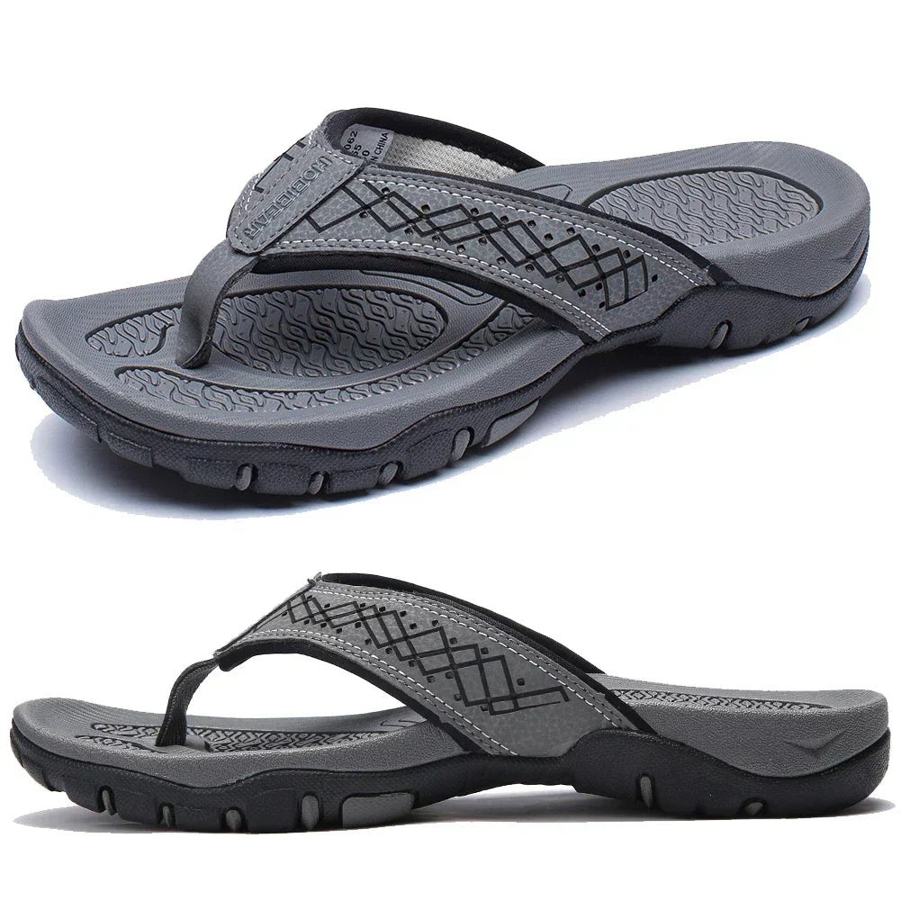 Chaussons ergonomiques pour hommes, confortables et offrant un bon maintien