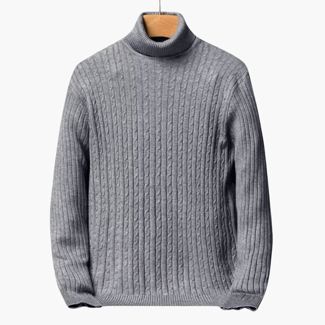Eugen | Pull col roulé doux et léger