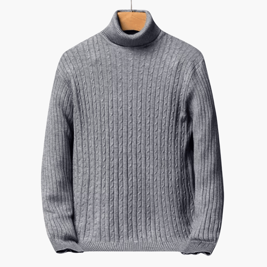 Eugen | Pull col roulé doux et léger