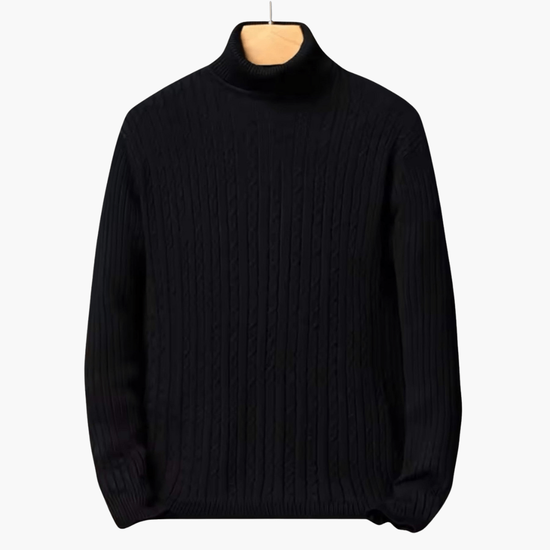 Eugen | Pull col roulé doux et léger