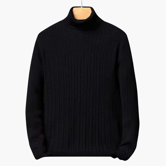 Eugen | Pull col roulé doux et léger