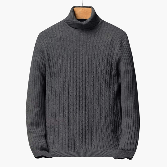 Eugen | Pull col roulé doux et léger