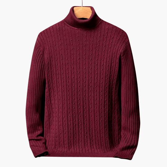 Eugen | Pull col roulé doux et léger