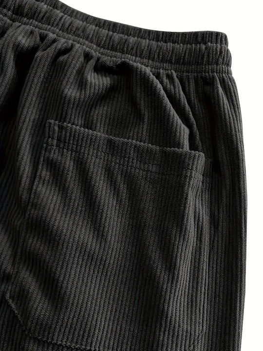 Nouvelle™ | Pantalon droit à taille coulissée avec cordon de serrage