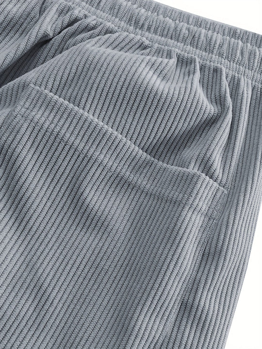 Nouvelle™ | Pantalon droit à taille coulissée avec cordon de serrage