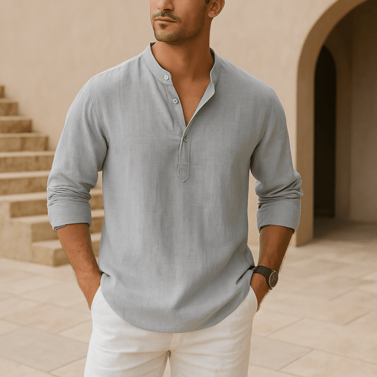 Fashionmoment® | Atmungsaktives Leinenhemd