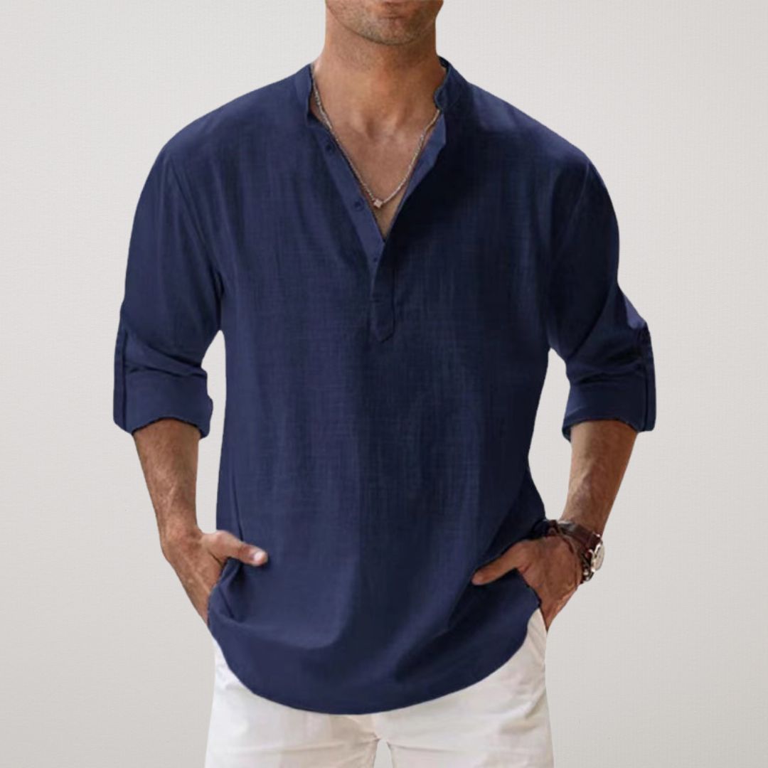 Fashionmoment® | Atmungsaktives Leinenhemd