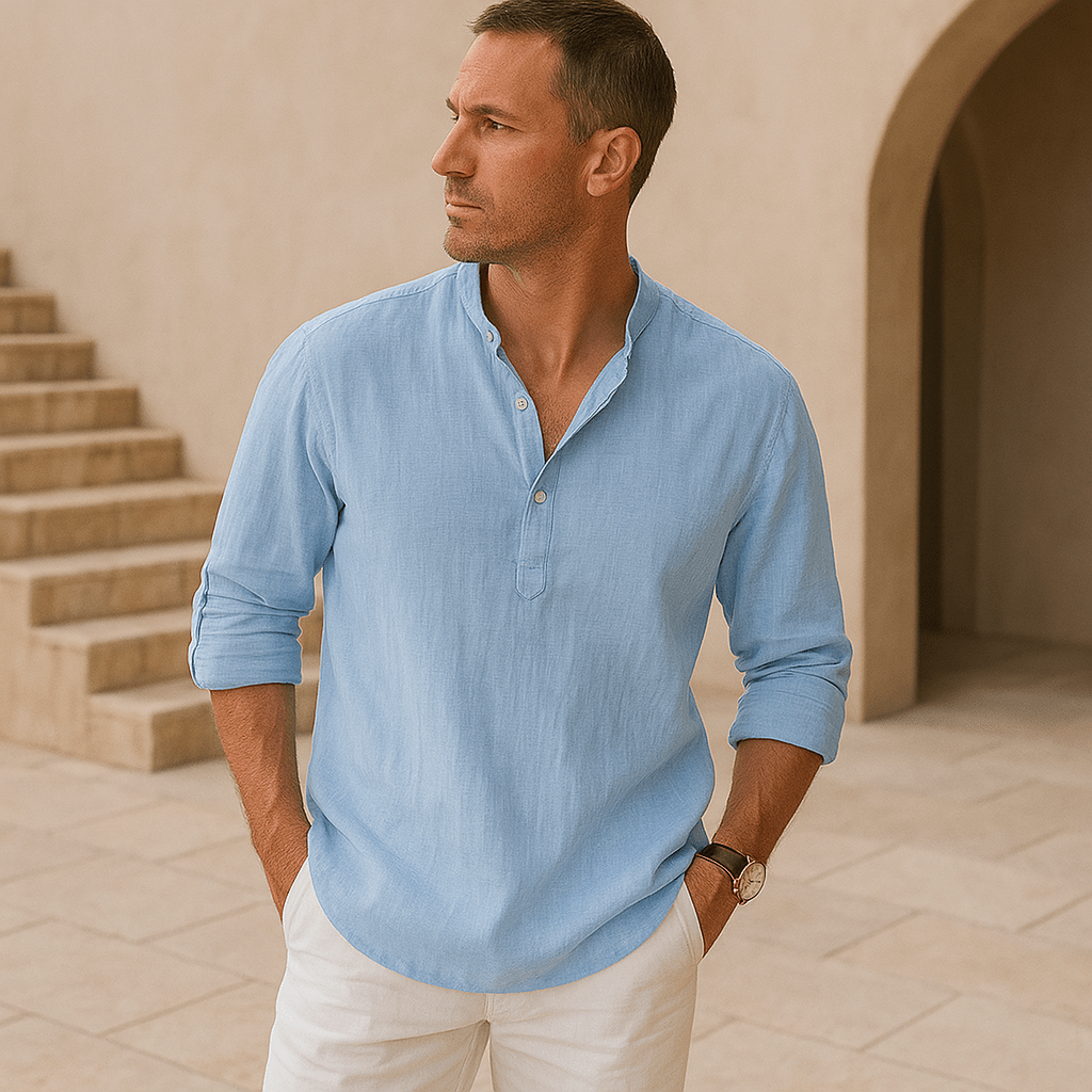 Fashionmoment® | Atmungsaktives Leinenhemd